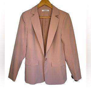 Light Pink Boyfriend Blazer
